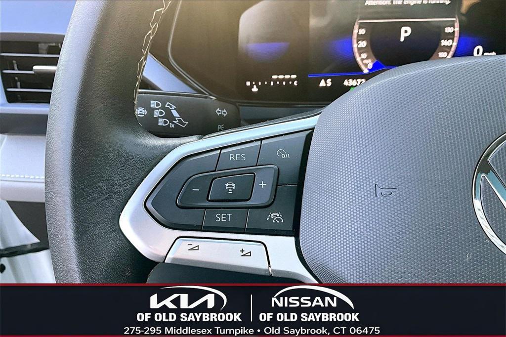 used 2024 Volkswagen Taos car, priced at $21,788