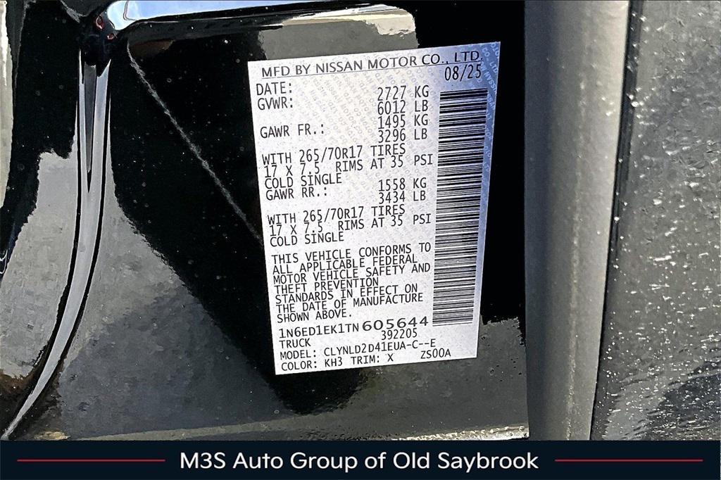 new 2026 Nissan Frontier car, priced at $46,930