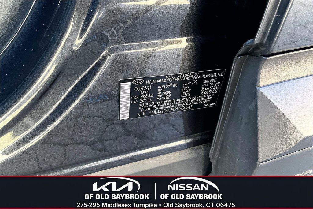 used 2023 Hyundai Santa Fe car, priced at $24,186