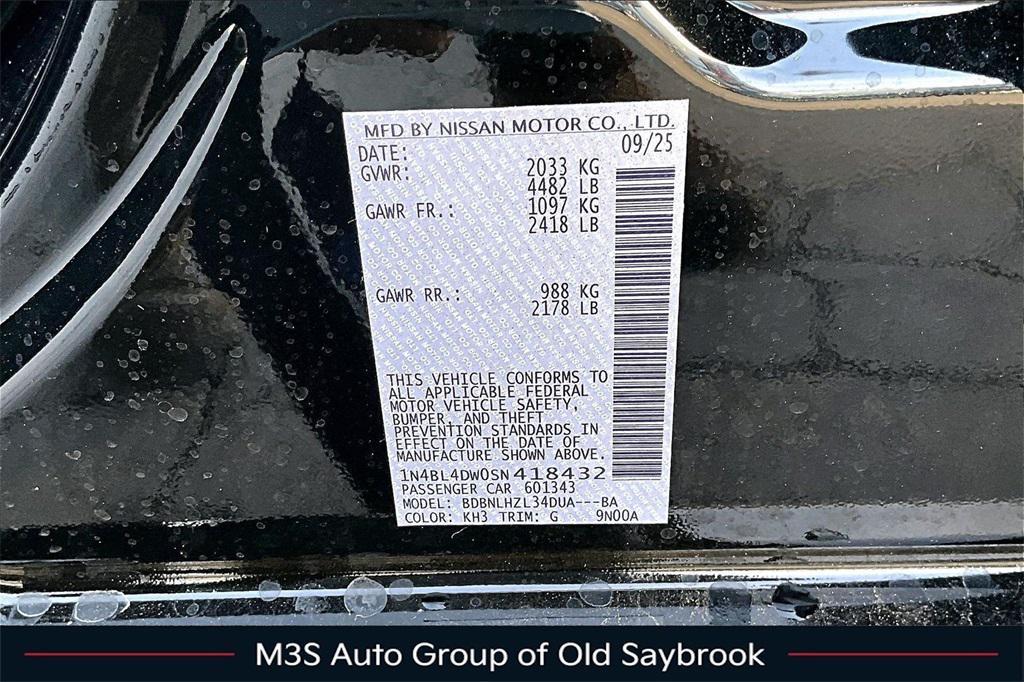 new 2025 Nissan Altima car, priced at $30,965