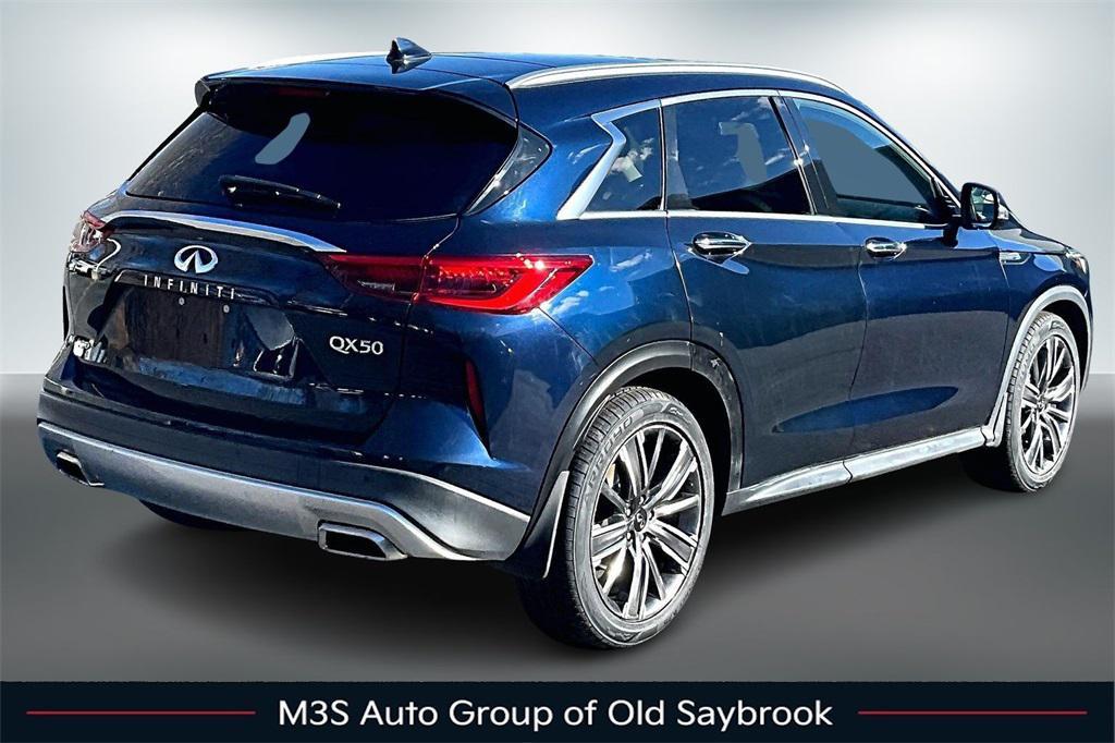 used 2021 INFINITI QX50 car, priced at $26,744