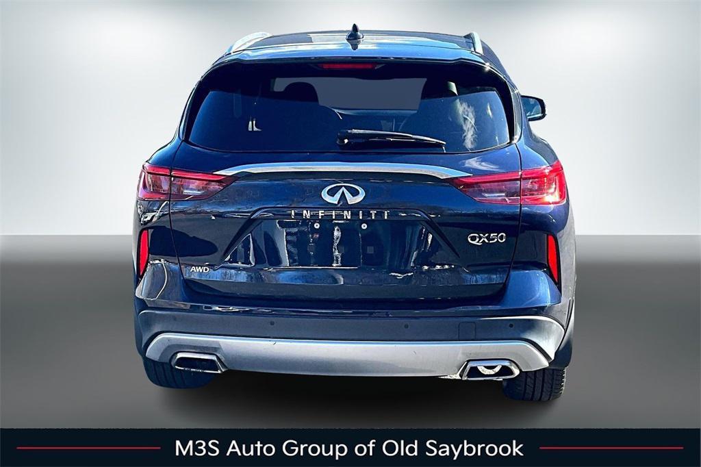 used 2021 INFINITI QX50 car, priced at $26,744