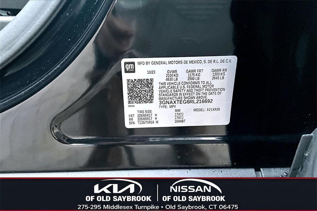 used 2024 Chevrolet Equinox car, priced at $22,988