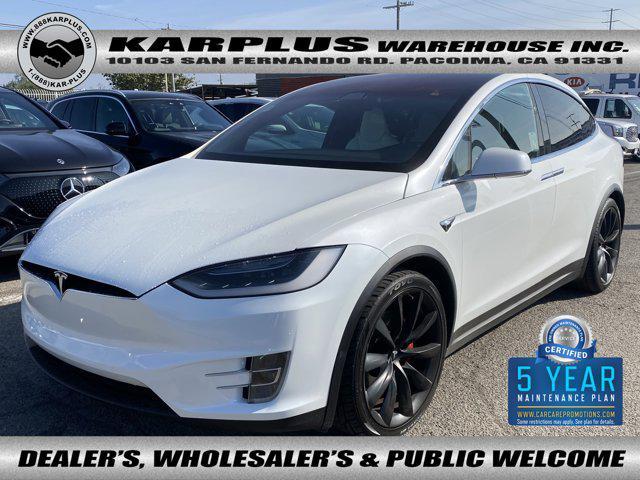 used 2017 Tesla Model X car, priced at $28,992