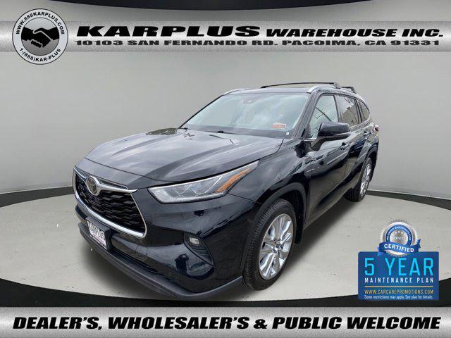 used 2021 Toyota Highlander car, priced at $28,441