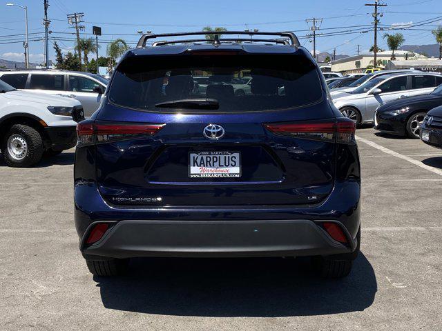 used 2022 Toyota Highlander car, priced at $20,845