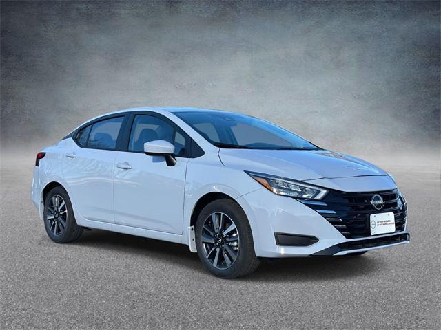 new 2025 Nissan Versa car, priced at $20,647