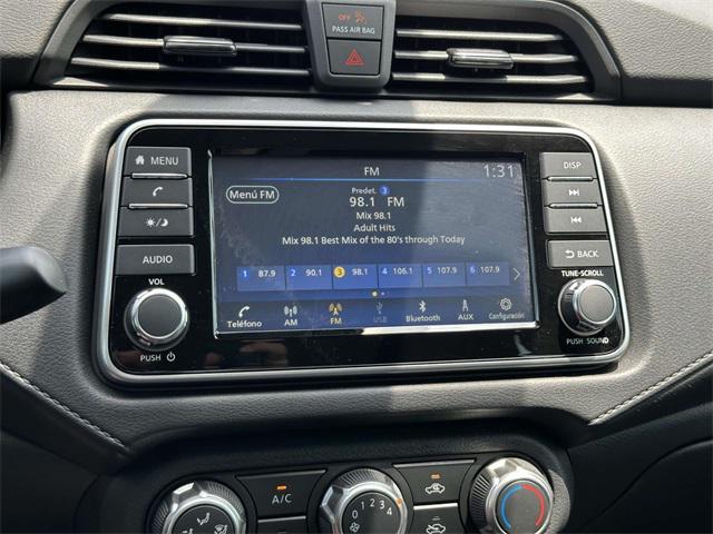 new 2025 Nissan Versa car, priced at $19,438