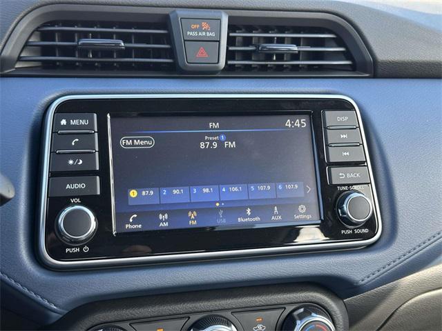 new 2025 Nissan Versa car, priced at $19,938