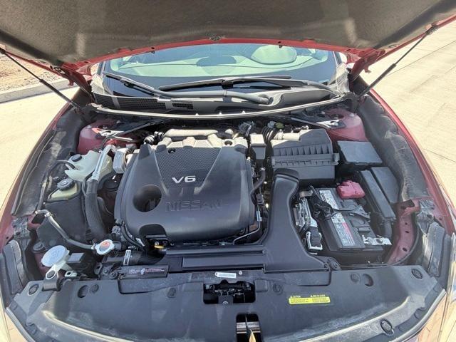 2020 Carnelian Red Nissan Maxima