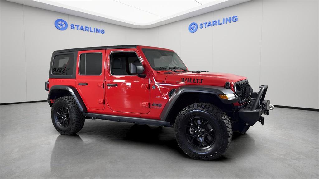 used 2024 Jeep Wrangler car, priced at $35,913