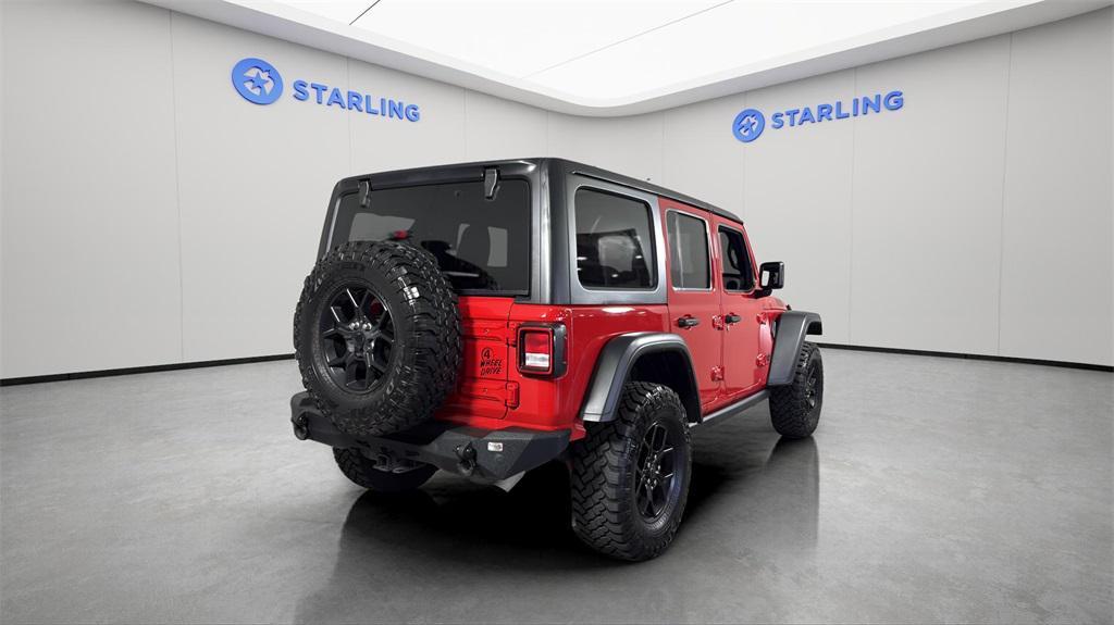 used 2024 Jeep Wrangler car, priced at $35,913