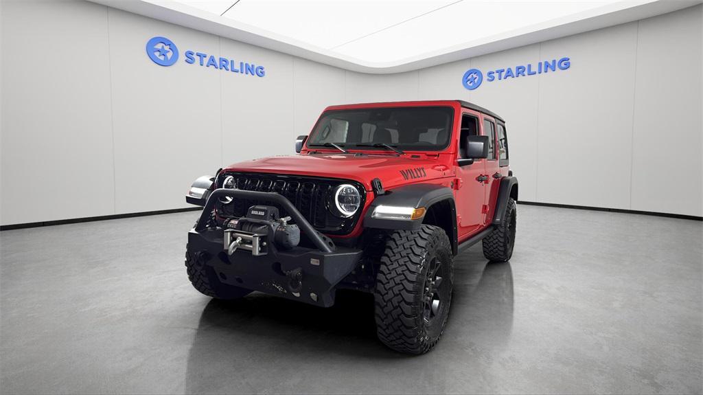 used 2024 Jeep Wrangler car, priced at $35,913