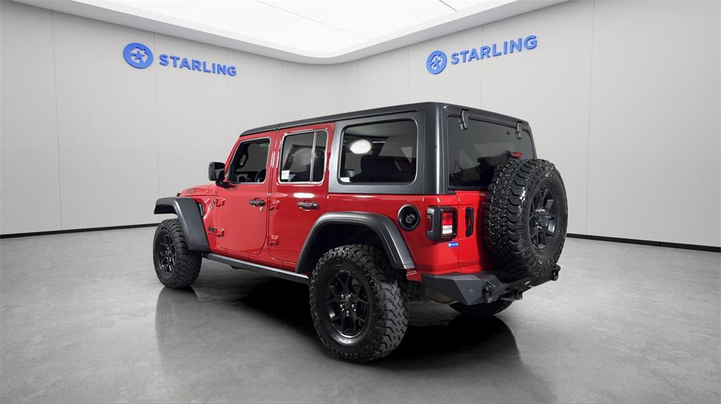 used 2024 Jeep Wrangler car, priced at $35,913