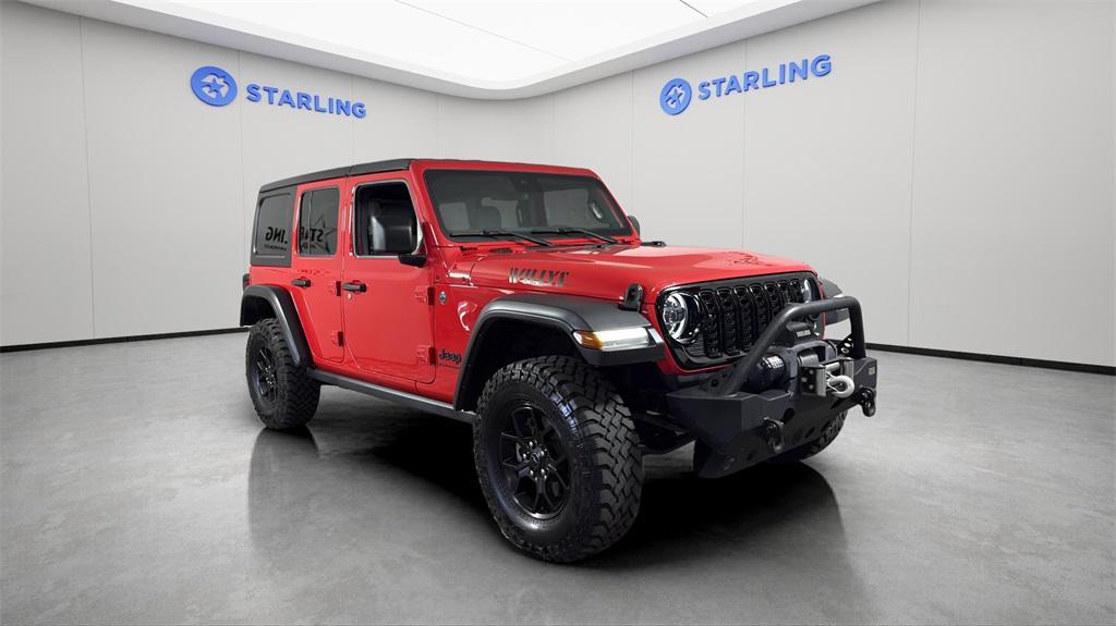used 2024 Jeep Wrangler car, priced at $35,913
