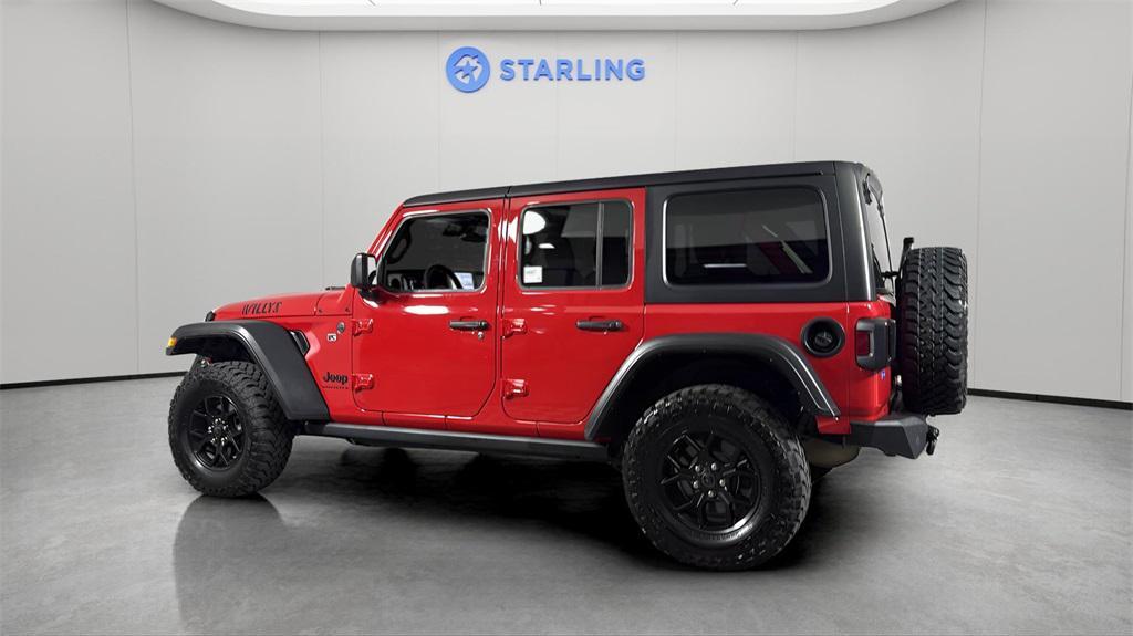 used 2024 Jeep Wrangler car, priced at $35,913
