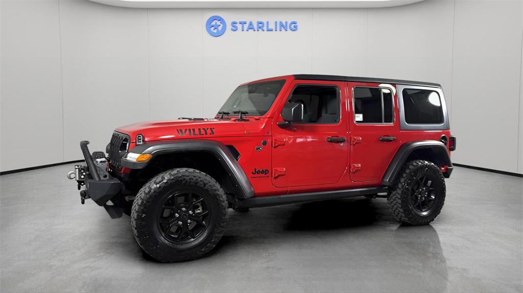 used 2024 Jeep Wrangler car, priced at $35,913