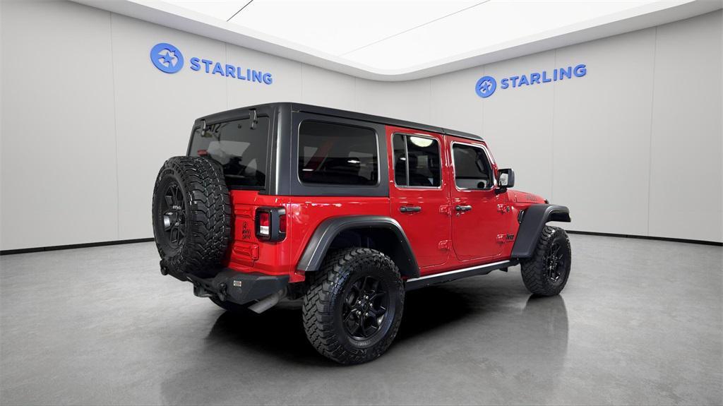 used 2024 Jeep Wrangler car, priced at $35,913