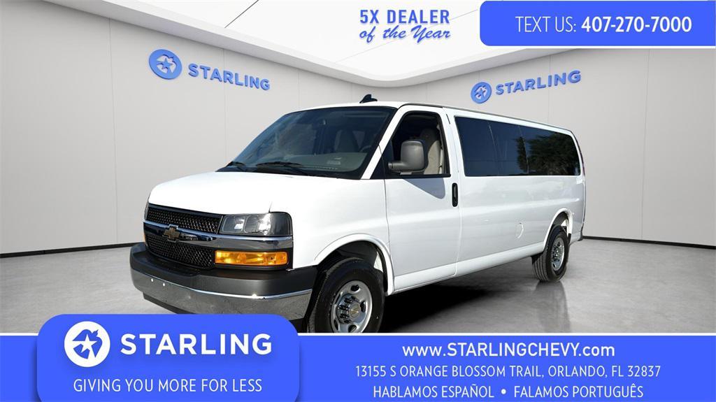 used 2025 Chevrolet Express 3500 car, priced at $47,625