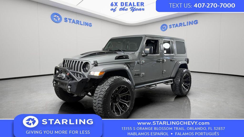 used 2023 Jeep Wrangler car, priced at $34,474
