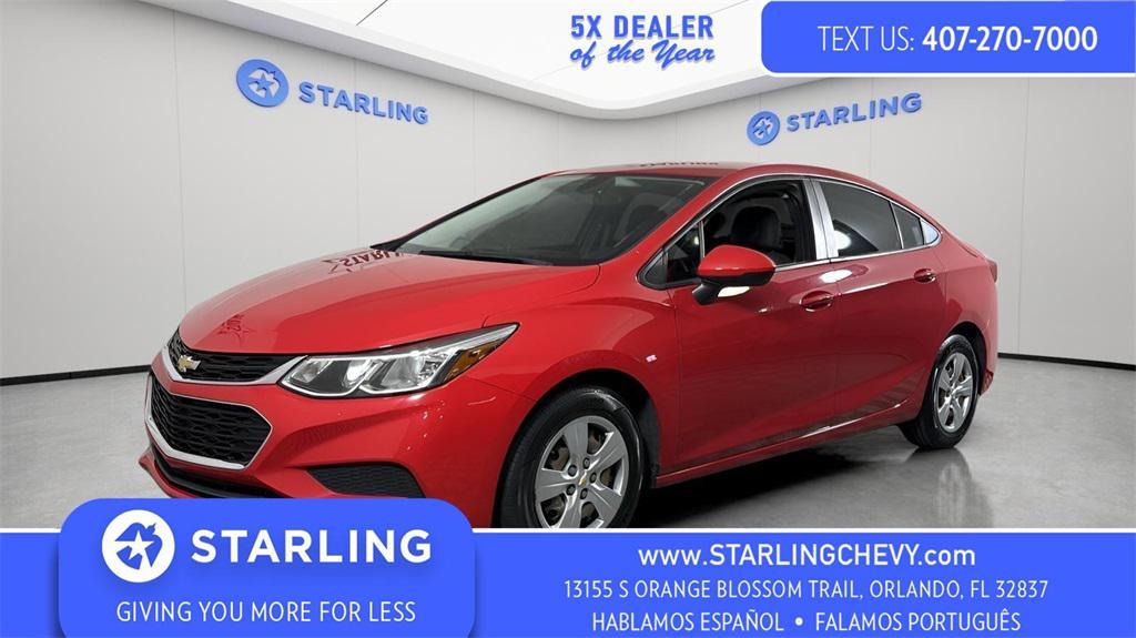 used 2018 Chevrolet Cruze car, priced at $8,250