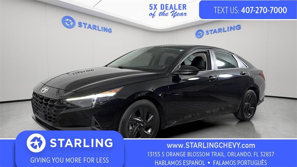 used 2022 Hyundai Elantra car, priced at $17,440