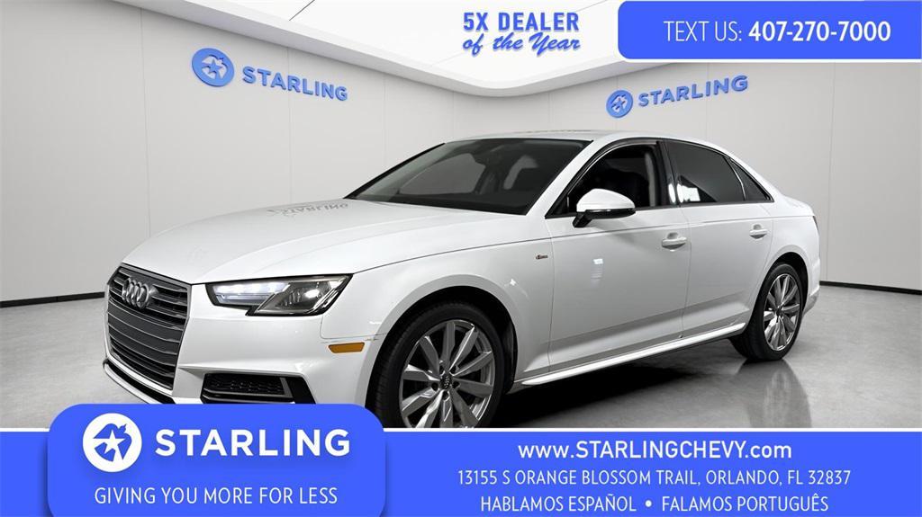 used 2018 Audi A4 car, priced at $10,985