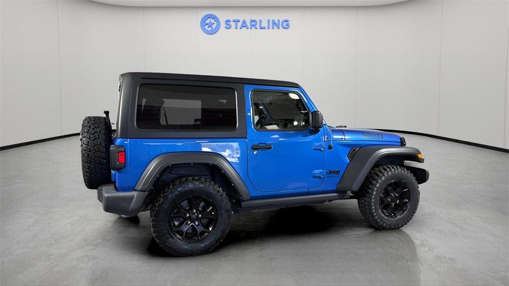 used 2022 Jeep Wrangler car, priced at $27,989
