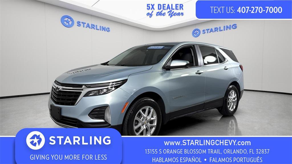used 2022 Chevrolet Equinox car, priced at $19,992