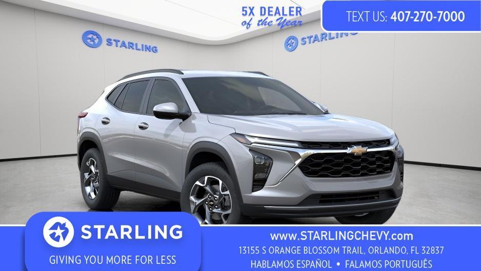 new 2025 Chevrolet Trax car, priced at $22,487