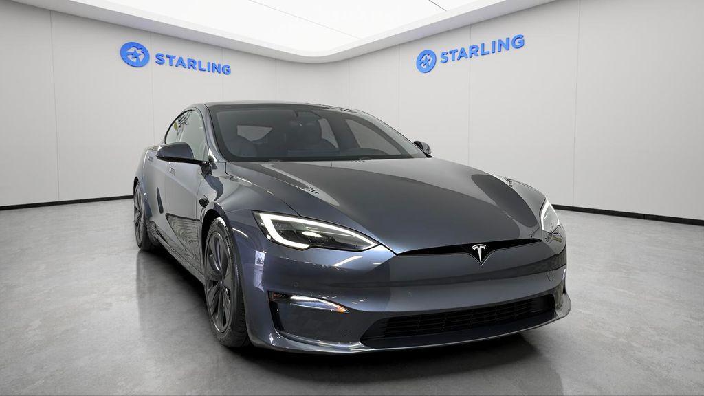 used 2022 Tesla Model S car, priced at $46,988