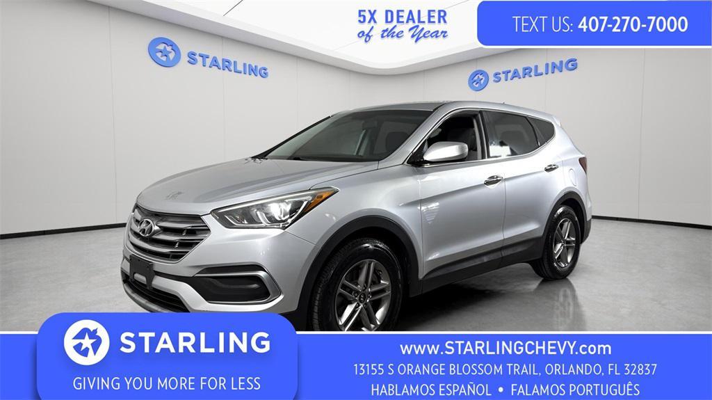 used 2018 Hyundai Santa Fe Sport car, priced at $11,998