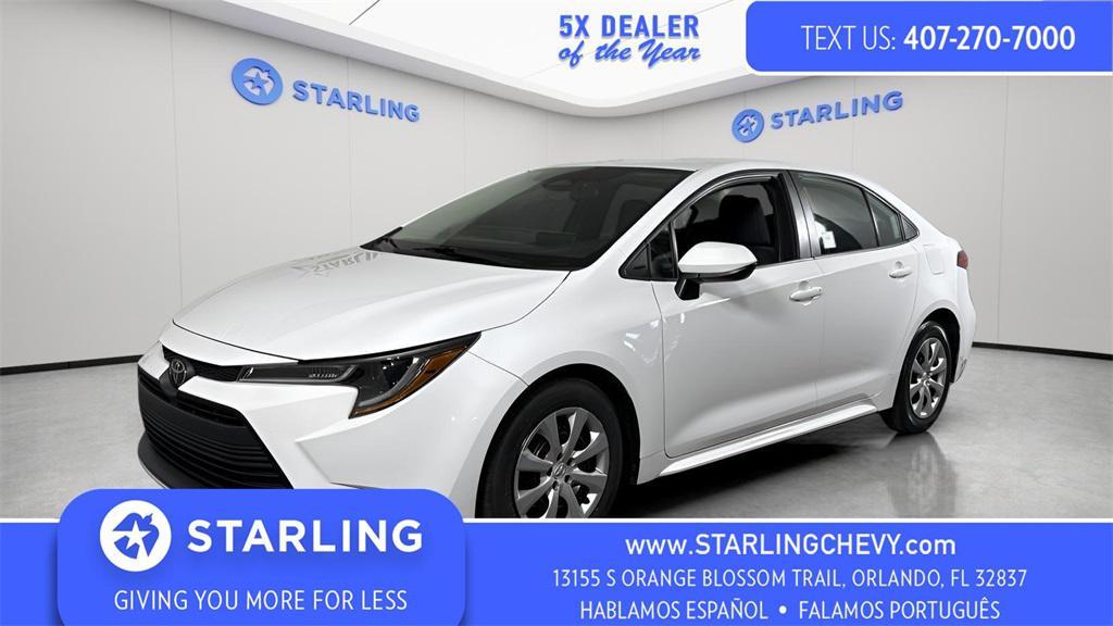 used 2023 Toyota Corolla car, priced at $17,635