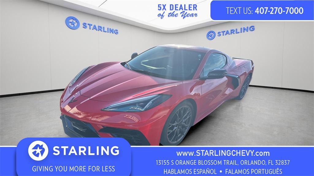 used 2024 Chevrolet Corvette car, priced at $63,669
