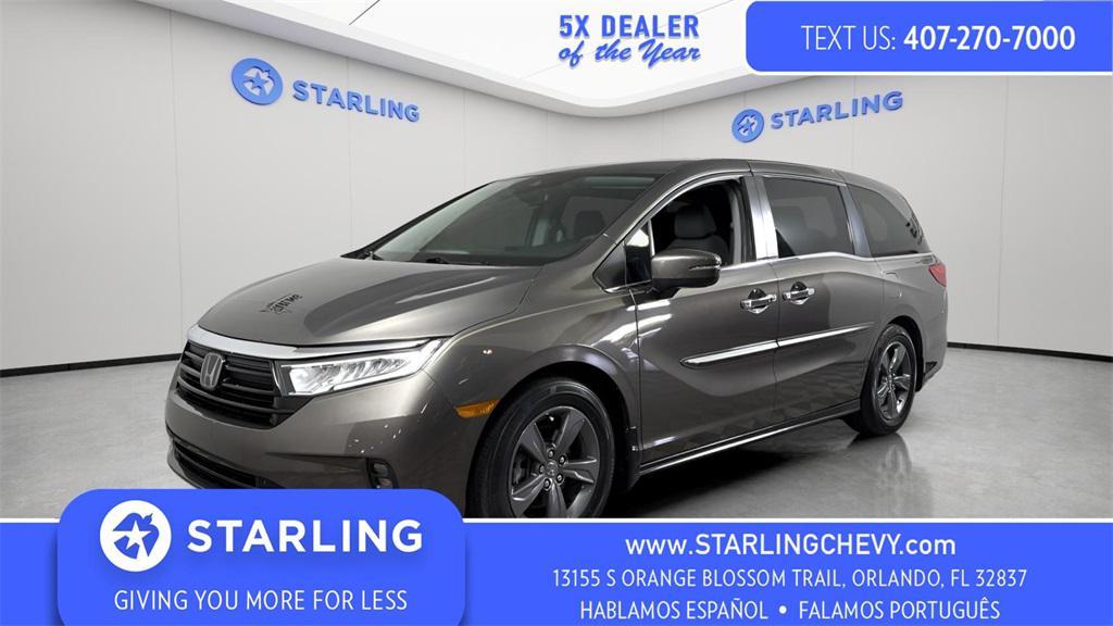 used 2021 Honda Odyssey car, priced at $24,440
