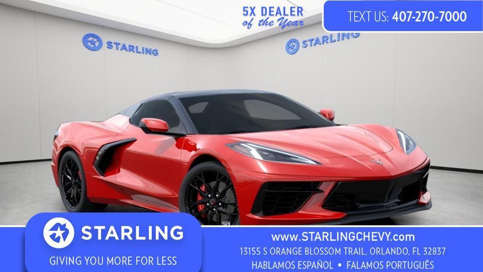 new 2025 Chevrolet Corvette car, priced at $82,565