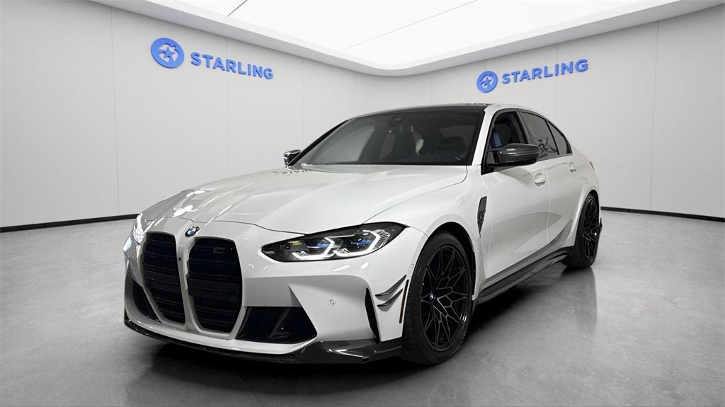used 2022 BMW M3 car, priced at $69,998
