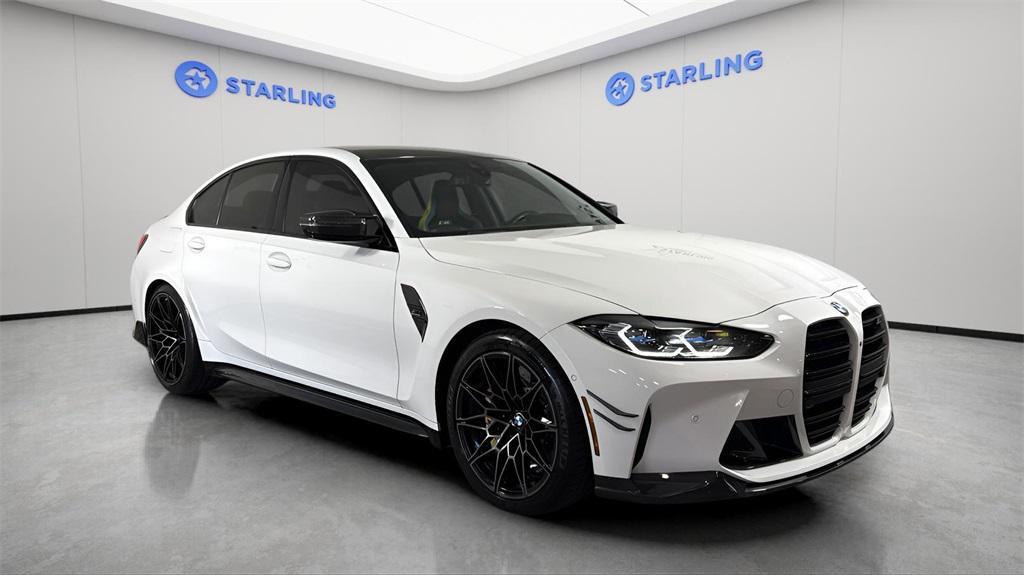 used 2022 BMW M3 car, priced at $69,998