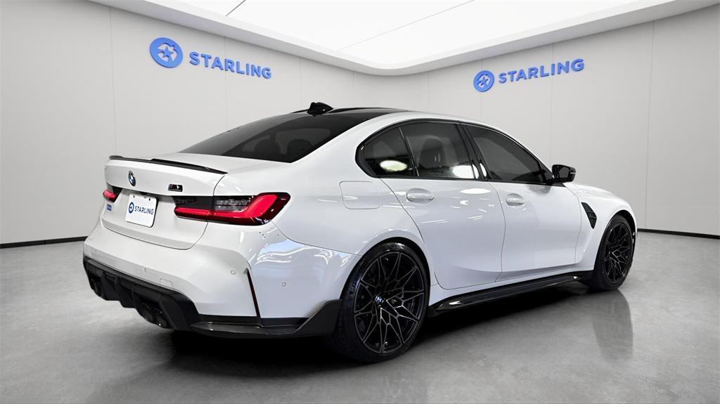 used 2022 BMW M3 car, priced at $69,998