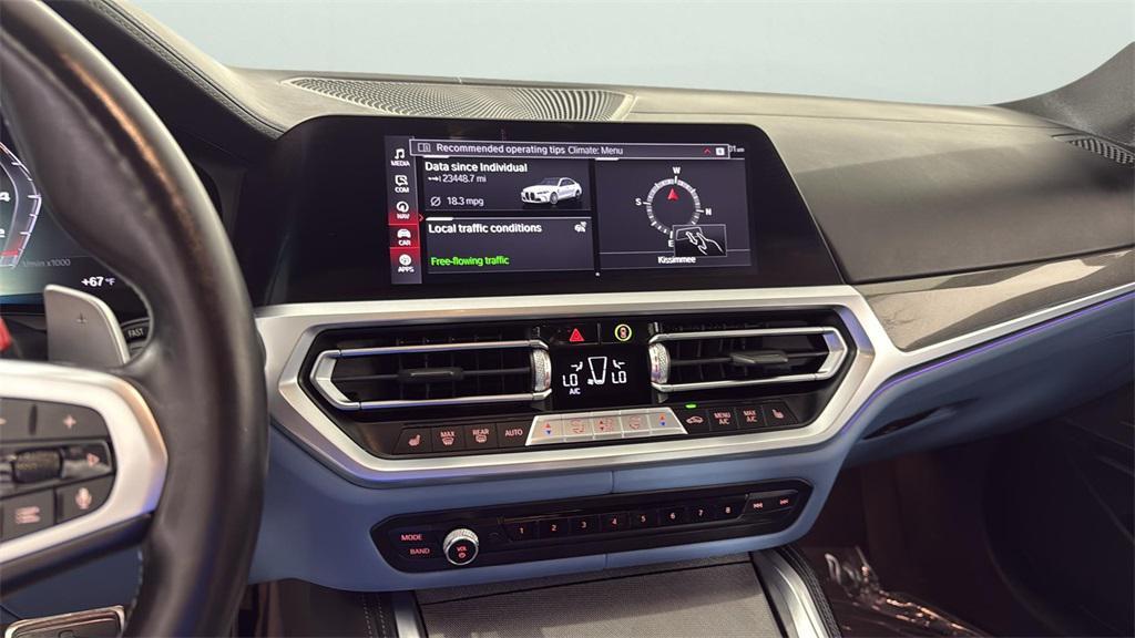 used 2022 BMW M3 car, priced at $69,998