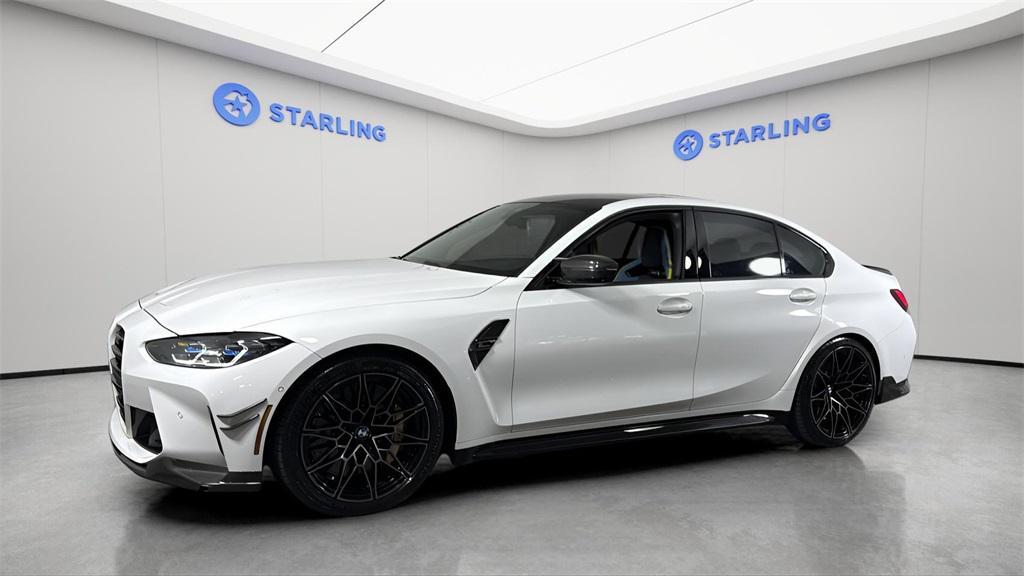 used 2022 BMW M3 car, priced at $69,998