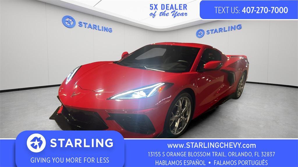 used 2020 Chevrolet Corvette car, priced at $62,712