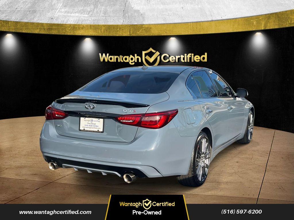 used 2023 INFINITI Q50 car, priced at $36,295