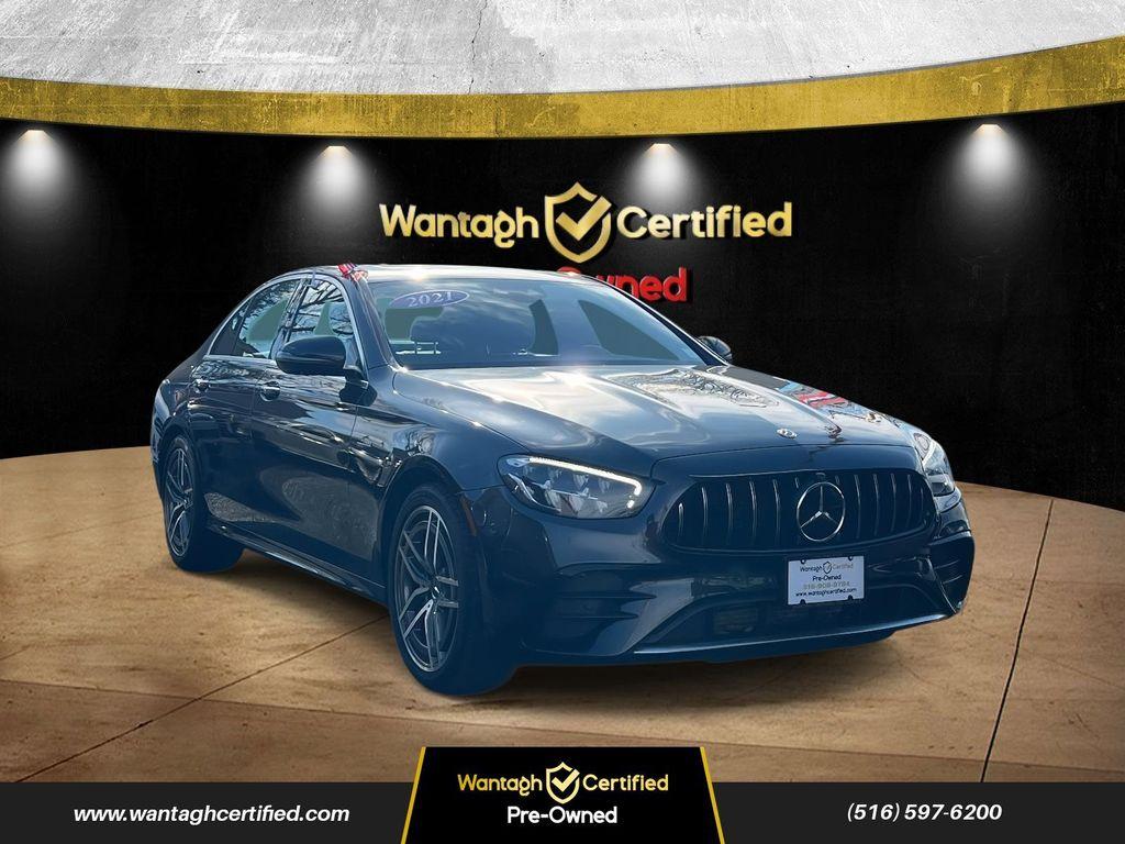 used 2021 Mercedes-Benz AMG E 53 car, priced at $43,995