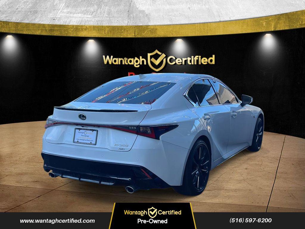 used 2024 Lexus IS 350 car, priced at $42,295
