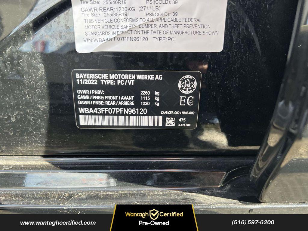 used 2023 BMW M340 car, priced at $49,795