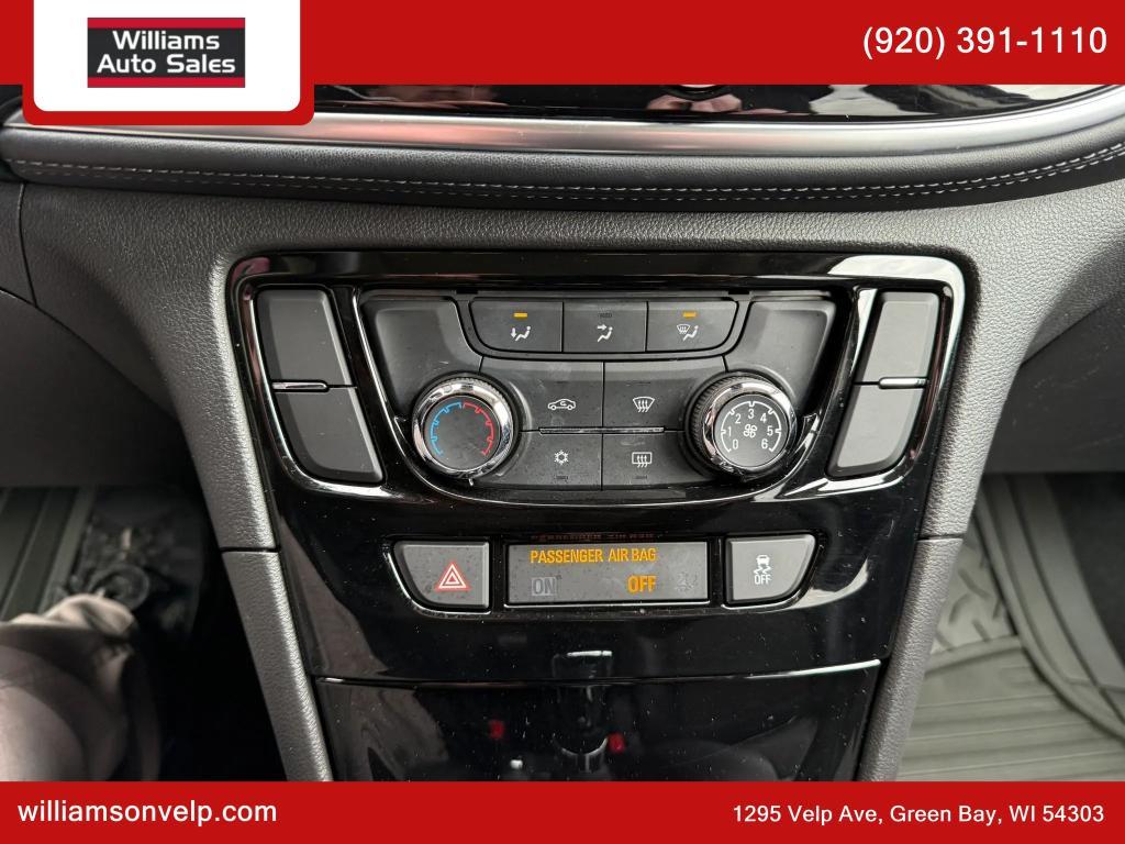 used 2017 Buick Encore car, priced at $13,999