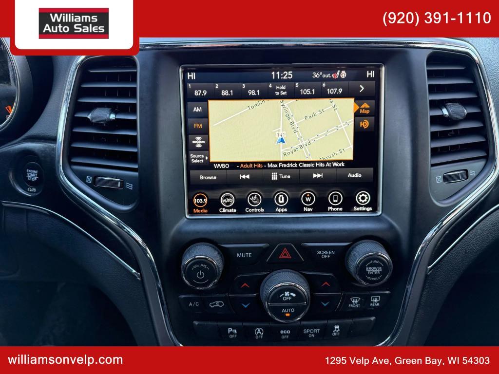 used 2018 Jeep Grand Cherokee car, priced at $16,999