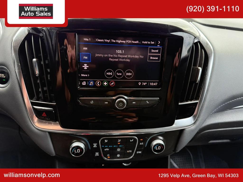 used 2021 Chevrolet Traverse car, priced at $16,348