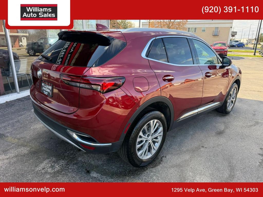 used 2022 Buick Envision car, priced at $22,999